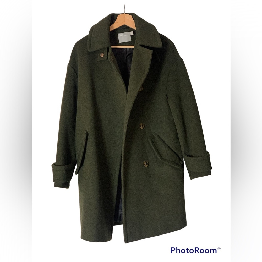 ASOS wool-blend coat